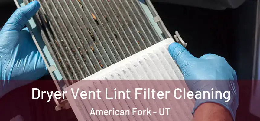  Dryer Vent Lint Filter Cleaning American Fork - UT
