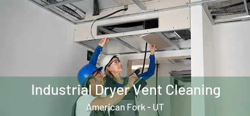  Industrial Dryer Vent Cleaning American Fork - UT